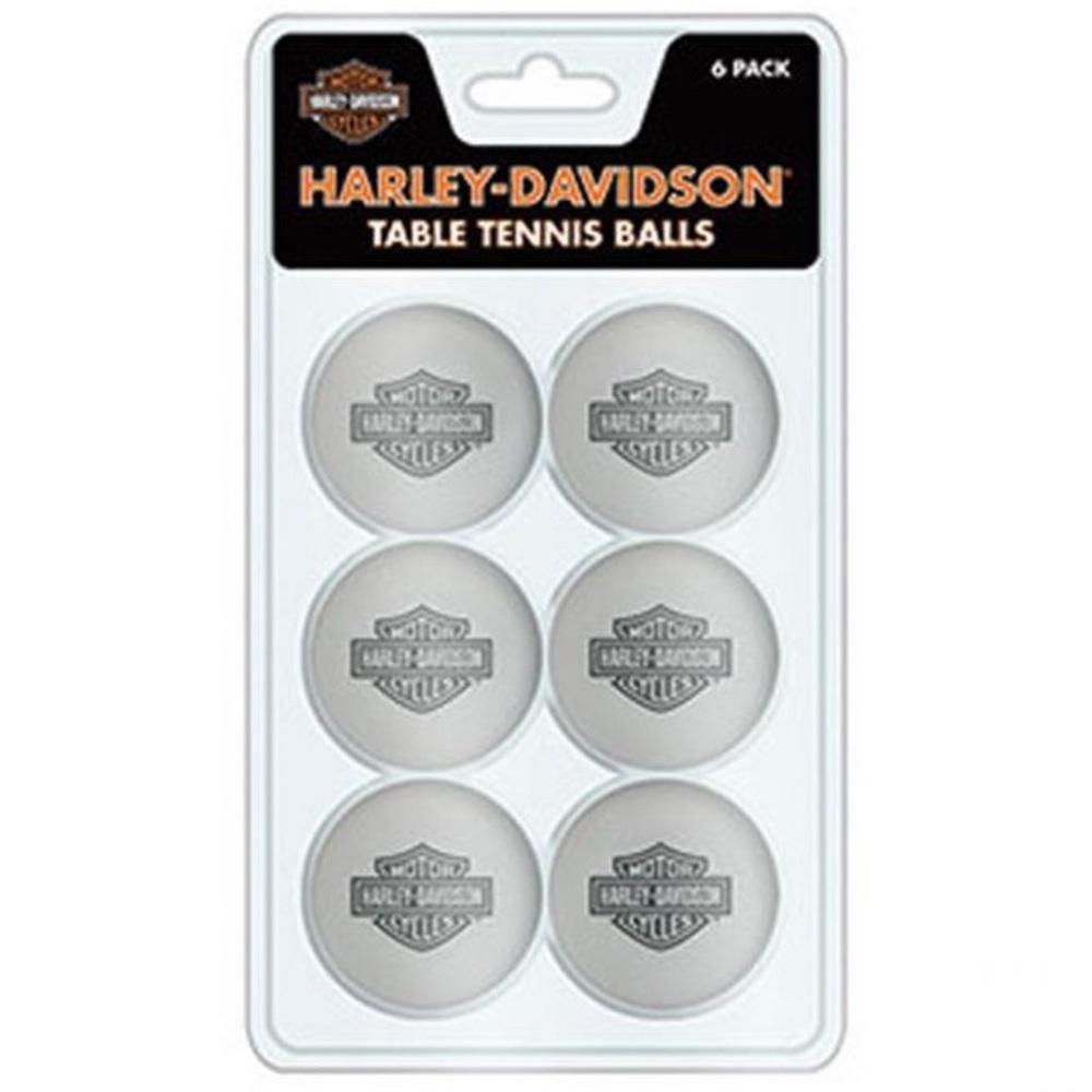 Harley-Davidson Table Tennis ping Pong 6 Ball Set - HDL-13705